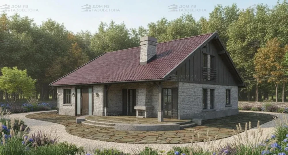 Проект Двухэтажный дом 14 на 18, 224 м2